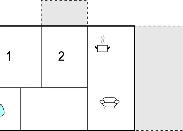 度假居 2 Bedroom Awesome In Ne